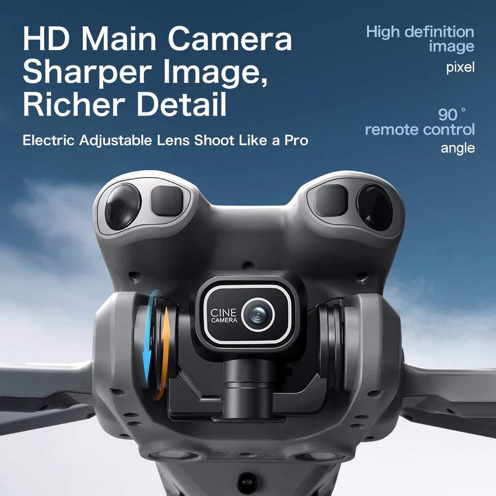 Drone GT50 GPS Professionale – Fotocamera 8K HD, Brushless 5G, Flusso Ottico