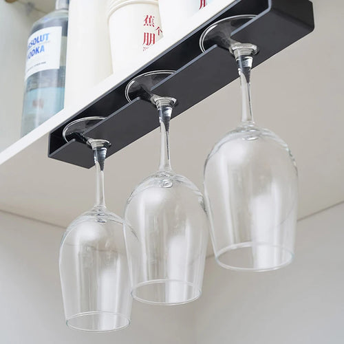 Appendiabiti per Bicchieri da Vino Autoadesivo – Senza Forare, per Bar e Cucina