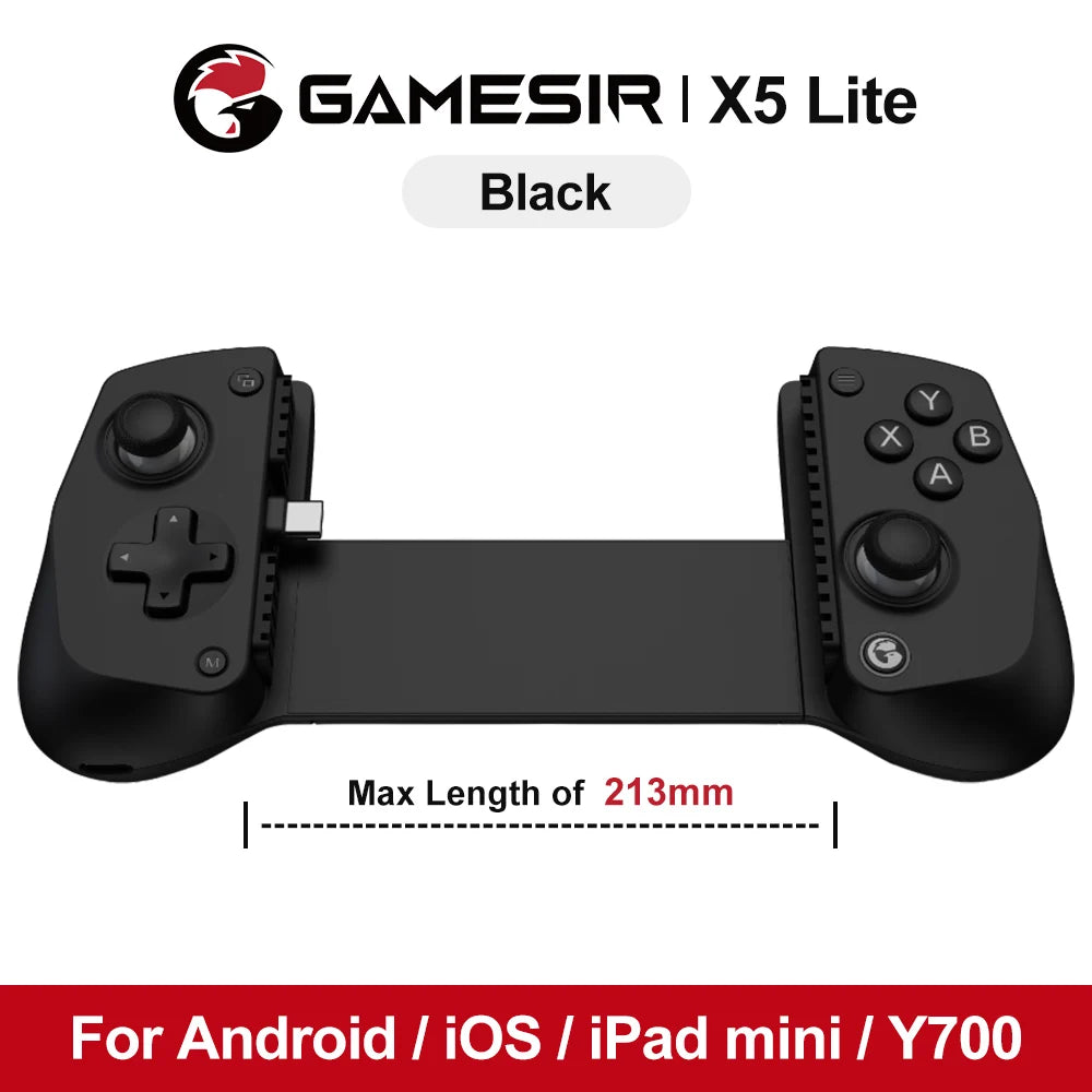 GameSir X5 Lite Gamepad Mobile – Joystick Hall, per iPhone, iPad e Android