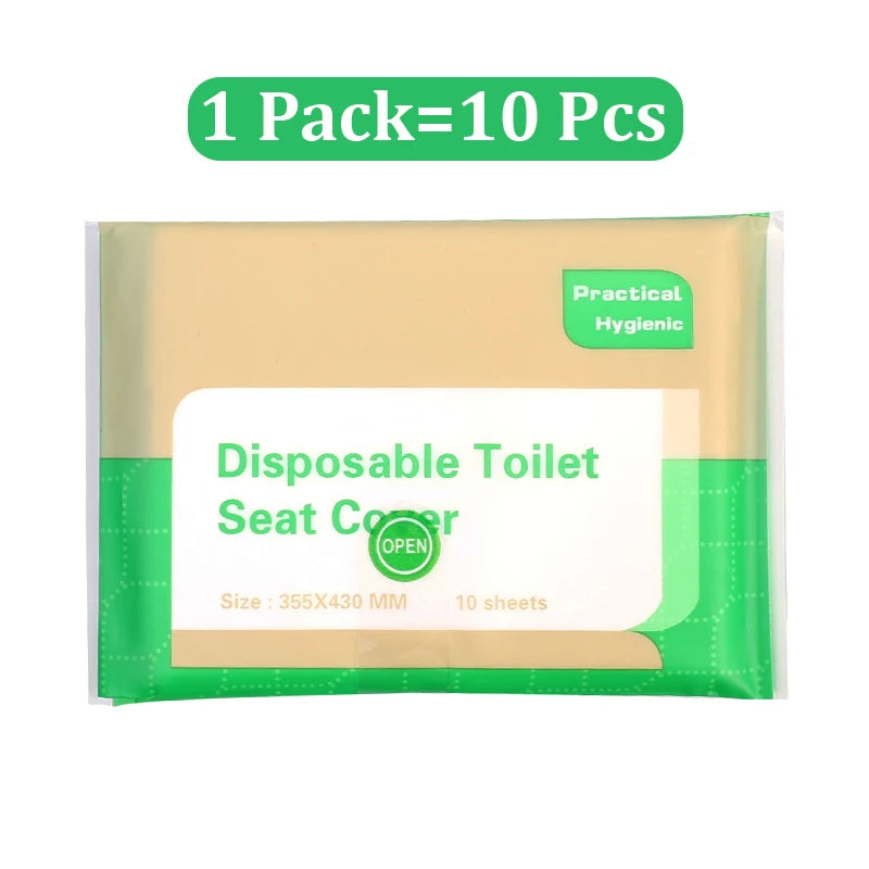 Coprisedile WC Usa e Getta Portatile – Impermeabile, Biodegradabile, per Viaggi