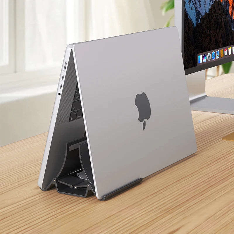 Supporto Laptop Verticale CABLETIME – per MacBook, Surface, HP, Dell e iPad