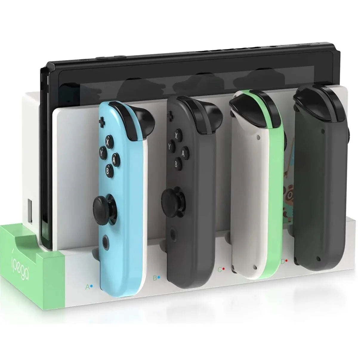 Stazione di Ricarica Joycon IPEGA PG-9186 – 4 Controller, Nintendo Switch e OLED