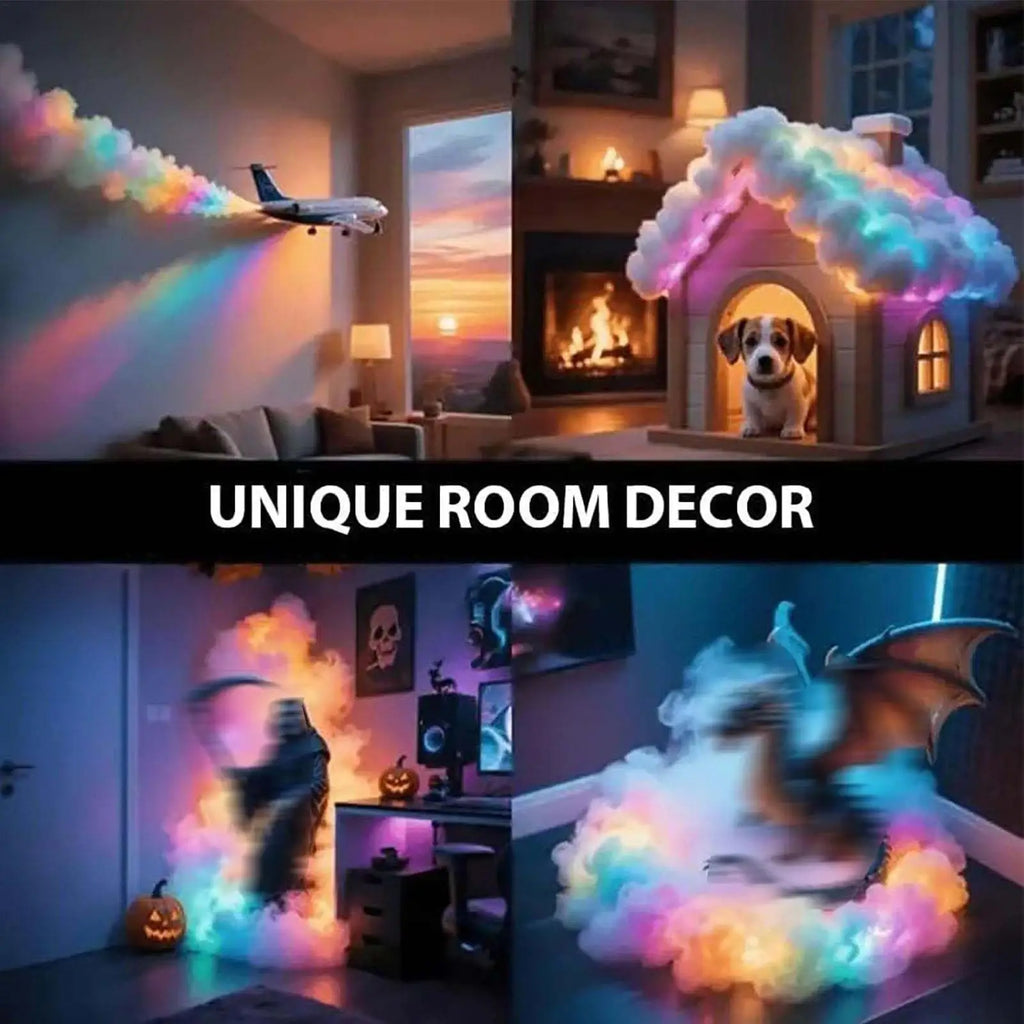 Lampada 3D LED Nuvola Thunder Cloud – Ritmo Musicale, USB, per Camera e Gaming