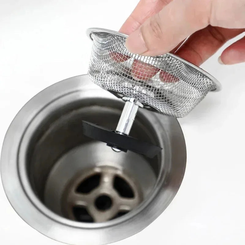 Filtro Scarico Lavello in Acciaio Inox – Antiodore, per Bagno, Cucina e Pavimento