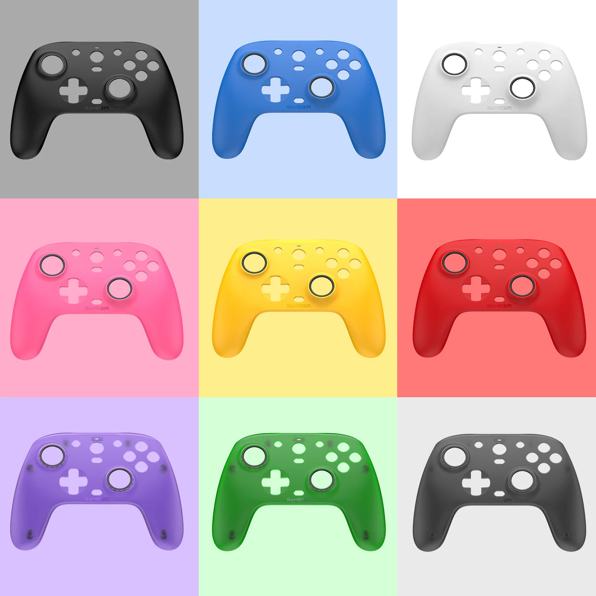 Kit Accessori per Controller GameSir – Piastra Frontale, Custodia, Cavo USB, Anti-attrito G7 Pro/SE/HE