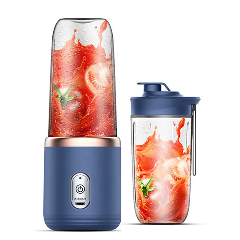 Spremiagrumi Portatile Elettrico 300ml – Ricaricabile USB, per Frutta e Frullati