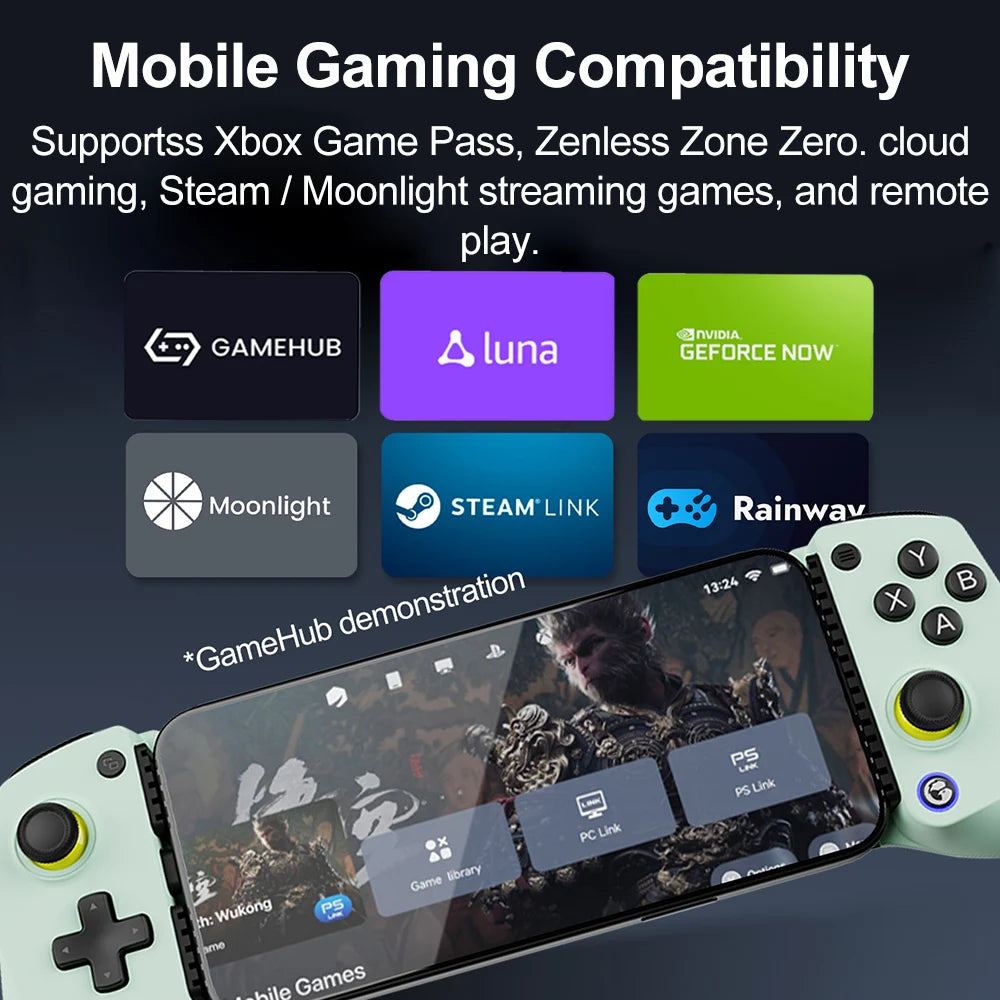 GameSir X5 Lite Gamepad Mobile – Joystick Hall, per iPhone, iPad e Android