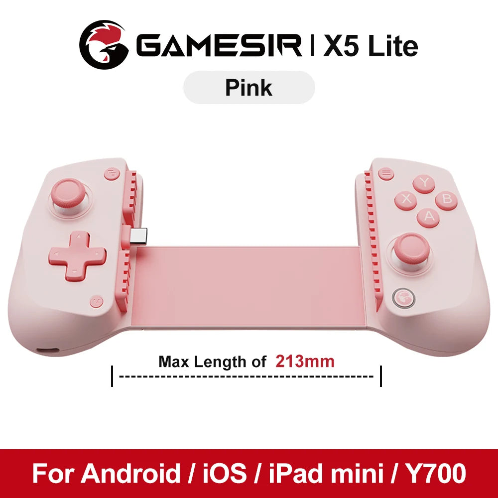 GameSir X5 Lite Gamepad Mobile – Joystick Hall, per iPhone, iPad e Android