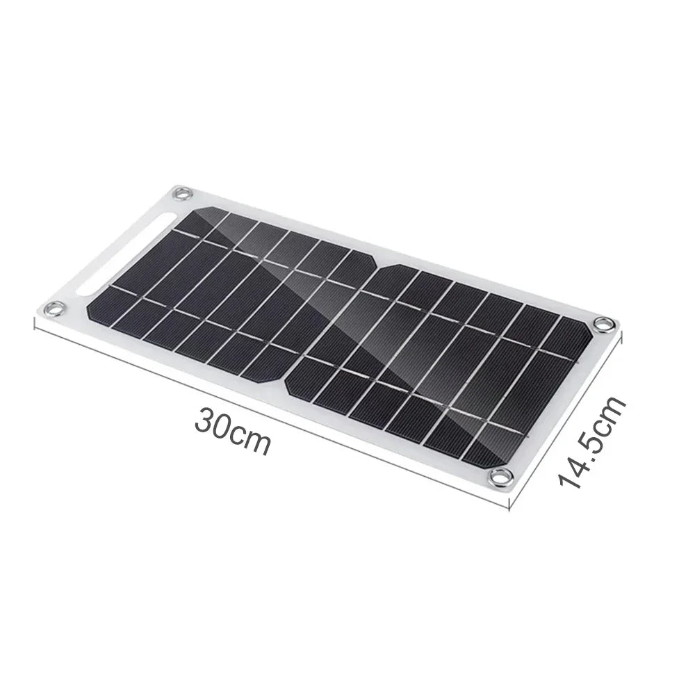 Pannello Solare Portatile 35W Sunpower – USB 5V, per Campeggio, Powerbank e Casa