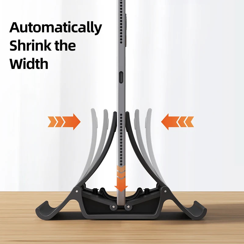 Supporto Laptop Verticale CABLETIME – per MacBook, Surface, HP, Dell e iPad