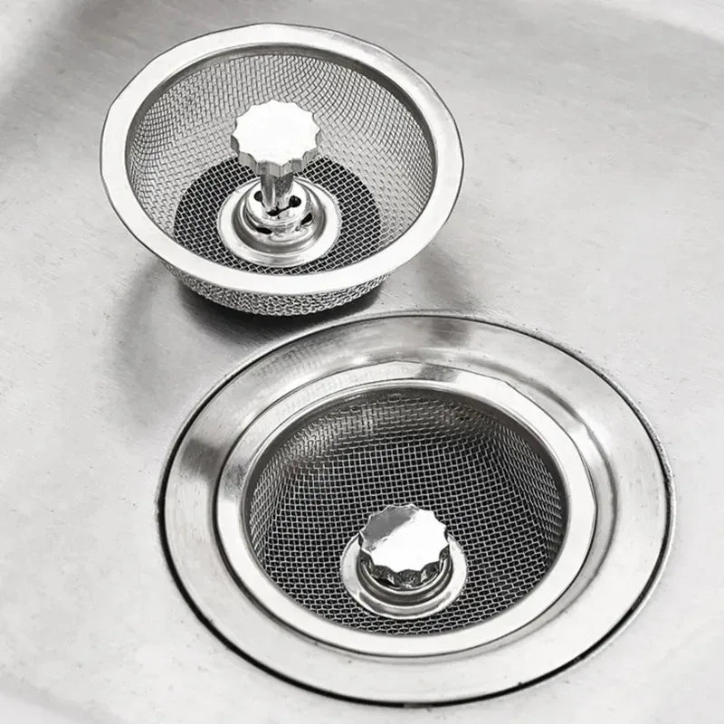 Filtro Scarico Lavello in Acciaio Inox – Antiodore, per Bagno, Cucina e Pavimento